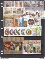 2016 Romania Collection Of  69 Different Stamps  + 15 Sheets MNH  @ 70% FACE VALUE - Años Completos