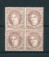 1870.ESPAÑA.EDIFIL 102*.NUEVO CON FIJASELLOS(MH).CATALOGO 52€ - Nuevos