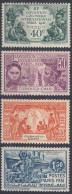 OUBANGUI CHARI EXPOSITION 1931 N° 84/87 NEUFS * GOMME AVEC CHARNIERE - Nuevos