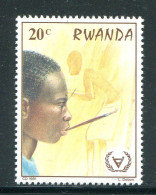 RWANDA- Y&T N°1024- Oblitéré - Oblitérés