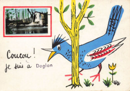 Daglan * Souvenir Du Village * CPA Illustrateur + Petite Vue Photo - Autres & Non Classés