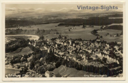 Schongau - Bavaria / Germany: Aerial View (Vintage RPPC 1940) - Weilheim