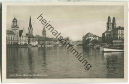 Zürich - Blick Von Der Quaibrücke - Wehrliverlag Kilchberg - Foto-Ansichtskarte 30er Jahre - Kilchberg