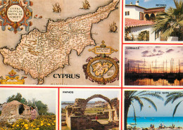 Cyprus Several Views & Map - Chypre