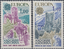 Andorra Fr 1977 Europa CEPT (**) Mi 282-83 - M€15,-; Y&T 261-62 - €22,- - 1977