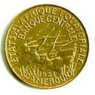 CAMEROUN / AFRIQUE EQUATORIALE / 5 FRANCS / 1951 - Französisch-Äquatorialafrika