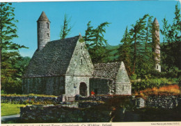 - St. Kevin's Church And Round Tower, GLENDALOUGH, Co. WICKLOW, Ireland.  - Scan Verso - - Wexford