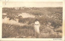 Zandvoort, (vrouw In De Duinen Anno 1926) - Zandvoort