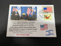 18-10-2023 (4 U 33) USA - President Biden Visit To Tel Aviv In Israel (during Gaza - Israel War) 18-10-2023 - Otros & Sin Clasificación