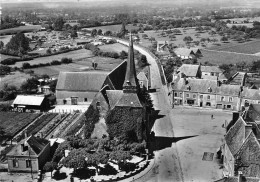 72-MELLERAY- PLACE DE L'EGLISE VUE DU CIEL - Other & Unclassified