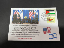 18-10-2023 (4 U 33) USA - President Biden Visit To Tel Aviv In Israel (during Gaza - Israel War) 18-10-2023 - Other & Unclassified