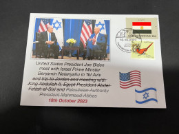 18-10-2023 (4 U 33) USA - President Biden Visit To Tel Aviv In Israel (during Gaza - Israel War) 18-10-2023 - Otros & Sin Clasificación