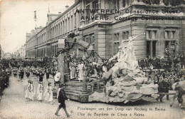 FRANCE - Reims - Char Du Baptême De Clovis - Animé - Carte Postale Ancienne - Reims