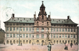BELGIQUE - Anvers - L'Hôtel De Ville - Colorisé - Carte Postale Ancienne - Antwerpen
