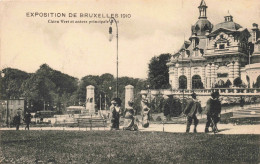 BELGIQUE -  Exposition De Bruxelles 1910 - Chien Vert Et Entrée Principale - Carte Postale Ancienne - Mostre Universali