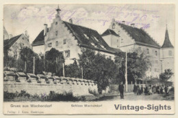 Baden Württemberg / Germany: Schloss Wachendorf (Vintage PC 1910) - Hechingen