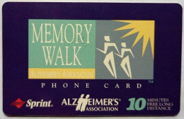 USA Sprint 10 Minute Prepaid - Memory Walk Alzheimer's Association - Sprint