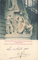 BELGIQUE - Exposition Internationale De Liège - La Métallurgie - Groupe Décoratif De L'entrée - Carte Postale Ancienne - Lüttich