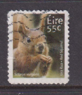 IRELAND  -  2011  Red Squirrel  55c  Self Adhesive  Used As Scan - Gebraucht