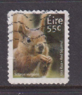 IRELAND  -  2011  Red Squirrel  55c  Self Adhesive  Used As Scan - Gebruikt