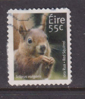 IRELAND  -  2011  Red Squirrel  55c  Self Adhesive  Used As Scan - Usati