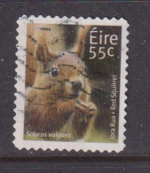 IRELAND  -  2011  Red Squirrel  55c  Self Adhesive  Used As Scan - Usados