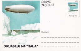 A23262  - DIRIJABILUL  N4 ITALIA  POSTAL STATIONERY ROMANIA 1995  - Sonstige (Luft)