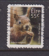 IRELAND  -  2011  Red Squirrel  55c  Self Adhesive  Used As Scan - Oblitérés