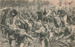 BELGIQUE - Liège 1914 - Charge De Lanciers - Carte Postale Ancienne - Luik