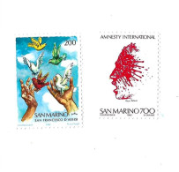 Amnisty International.Saint-François D'Assise,MNH,Neuf Sans Charnière. - Unused Stamps