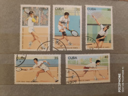 1993	Cuba	Tennis (F51) - Used Stamps