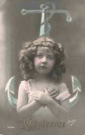 PHOTOGRAPHIE - Petite Fille - Espérance - Colorisé - Carte Postale Ancienne - Photographs