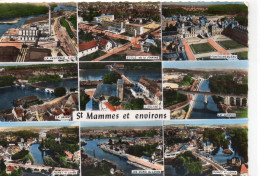 Saint-Mammes Et Environs Belle Multi-vue Aérienne - Saint Mammes