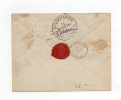 !!! LETTRE EN FRANCHISE DE PORTO NOVO - DAHOMEY DE 1899, CACHET DELIMITATION DAHOMEY - SOUDAN - TOGO - Covers & Documents