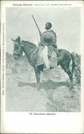 ERITREA - CAVALERE ABISSINO / ABYSSIAN KNIGHT / WARRIOR - 1900s  (12140) - Eritrea