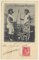 Africa: Somali Warriors / Spear - Ethnic (Vintage PC 1908) - Afrique