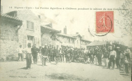 Signes - La Ferme De Chibron - Pendant Le Séjour De Nos Coloniaux - Signes