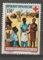 CENTRAFRIQUE  -  Croix-Rouge Centrafricaine : Infirmier Et Malade - Santé - Médecine - - Centrafricaine (République)