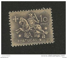 N° 775 Sceau Du Roi Denis 10c  Timbre   Portugal Oblitéré 1953 - Oblitérés
