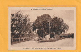 3. BOURGNEUF-EN-RETZ . LE CALVAIRE . LES ROUTES ARTHON . SAINT-PERE-EN-RETZ ET NANTES . CARTE NON ECRITE - Bourgneuf-en-Retz