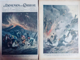 1931 1935 VOLCAN ERUPTION MERAPI SUMATRA KAMCHATKA RUSSIE 2 JOURNAUX ANCIENS - Non Classés