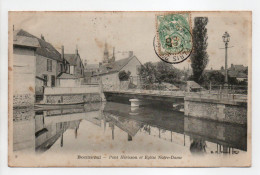 - CPA BONNEVAL (28) - Pont Hérisson Et Eglise Notre-Dame 1907 - Edition B. F. N° 9 - - Bonneval