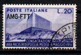 1951 - Trieste A  111 Ara Pacis   ------ - Oblitérés