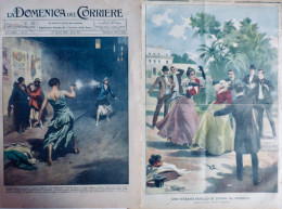 1900 1930 FEMME MEXICO DUEL EPEE REVOLVER  2 JOURNAUX ANCIENS - Non Classificati