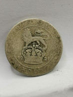 6 PENCE ARGENT 1921 GEORGE V ROYAUME UNI / UNITED KINGDOM SILVER - H. 6 Pence