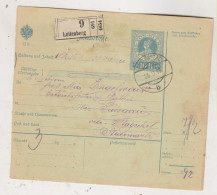 SLOVENIA,Austria 1916 LUTTENBERG LJUTOMER Parcel Card - Slowenien