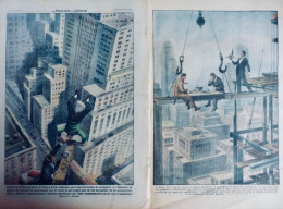 1931 1939 EQUILIBRISTE NEW YORK GRATTE CIEL 2 JOURNAUX ANCIENS - Ohne Zuordnung