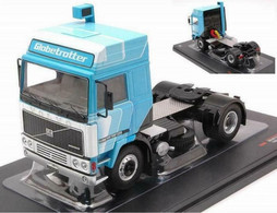 Volvo F12 Globetrotter - 1981 - White & Blue - Ixo - Ixo