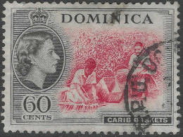 Dominica. 1954-62 QEII. 60c Used. SG 156 - Dominica (...-1978)