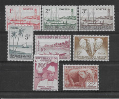 Guinée N°8/15 - Neuf ** Sans Charnière - TB - República De Guinea (1958-...)